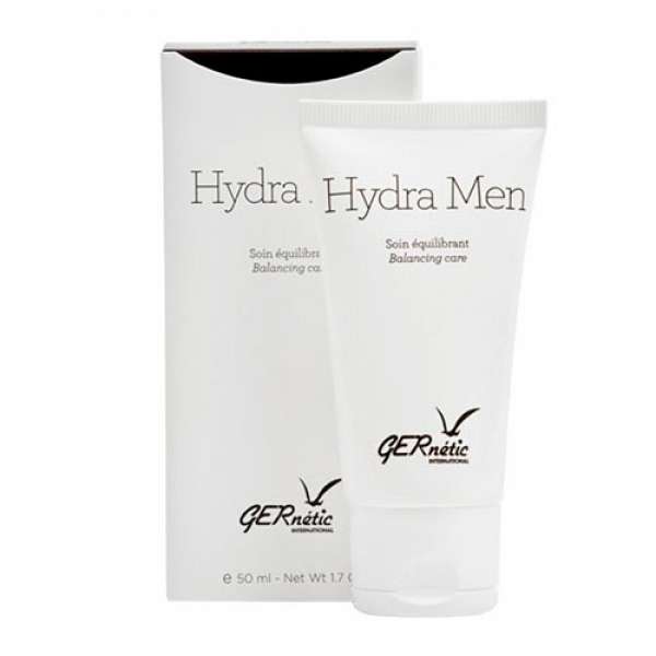 Hydra Men - Equilibrante. Crema hidratante, oxigenante, energizante y revitalizante, especial para pieles masculinas. Aporta vitalidad y frescor dejándola suave y equilibrada.